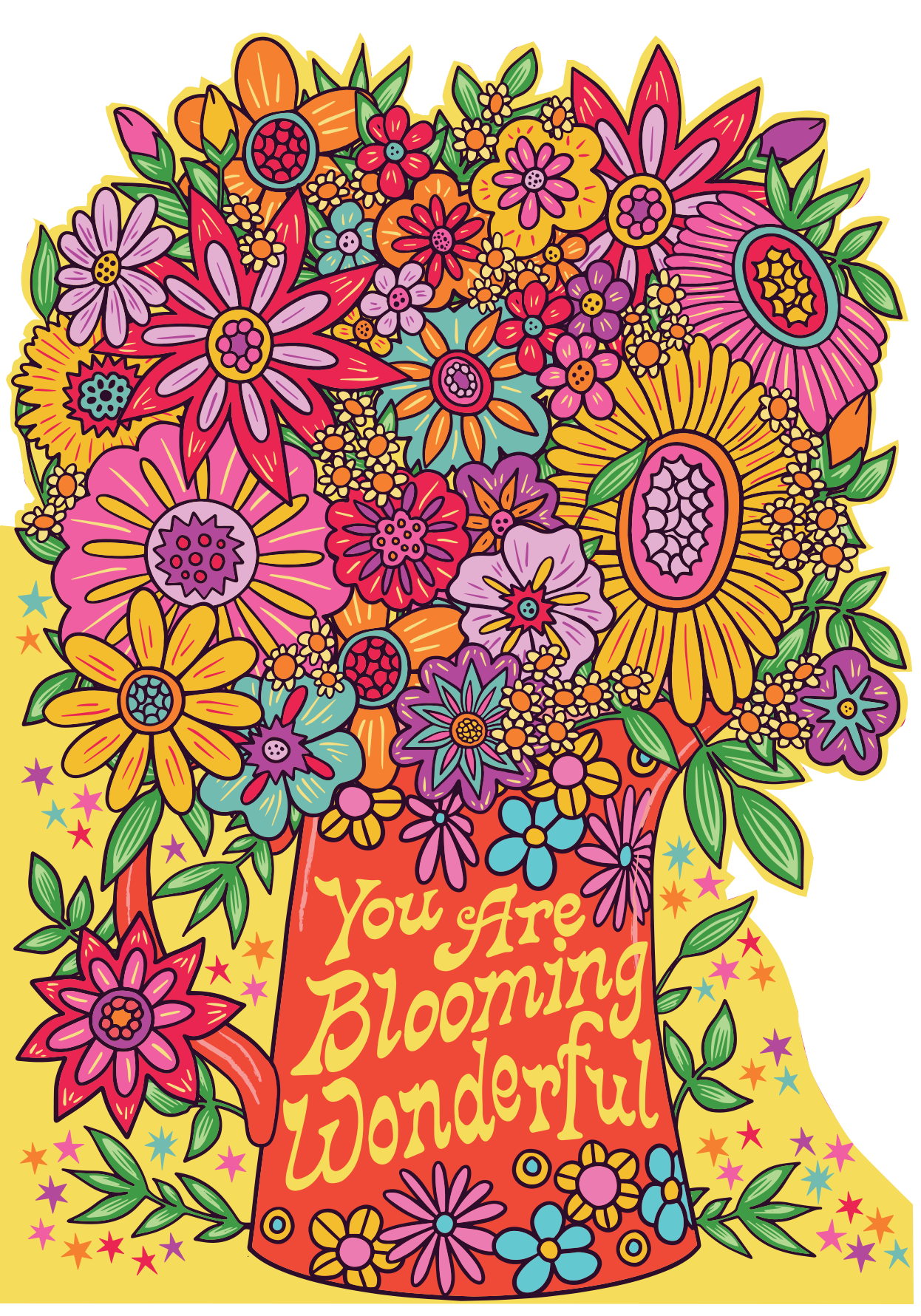 Blooming Wonderful Day Card