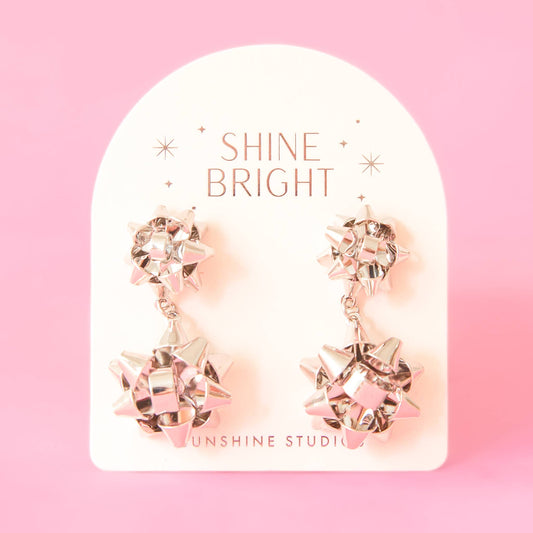 Holiday Bow Earrings