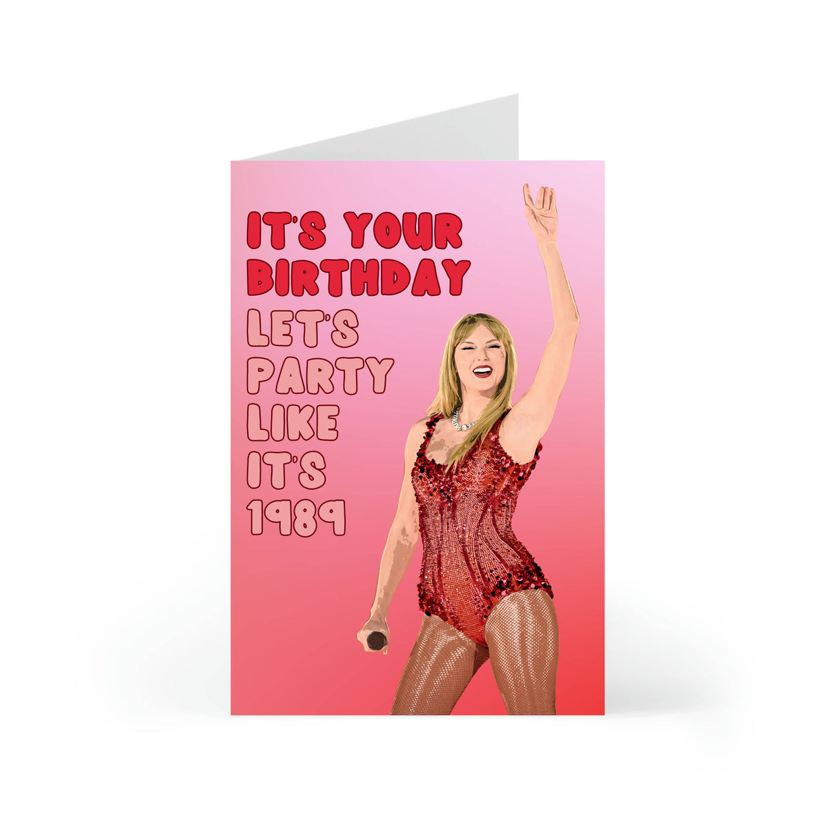 Taylor 1989 Birthday Card