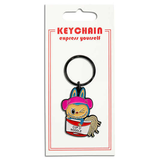 Monster Ramen Noodle Keychain