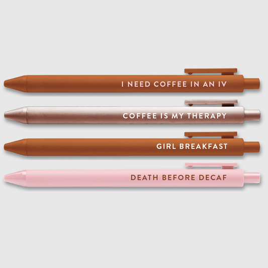 Coffee Lovers Pen Set