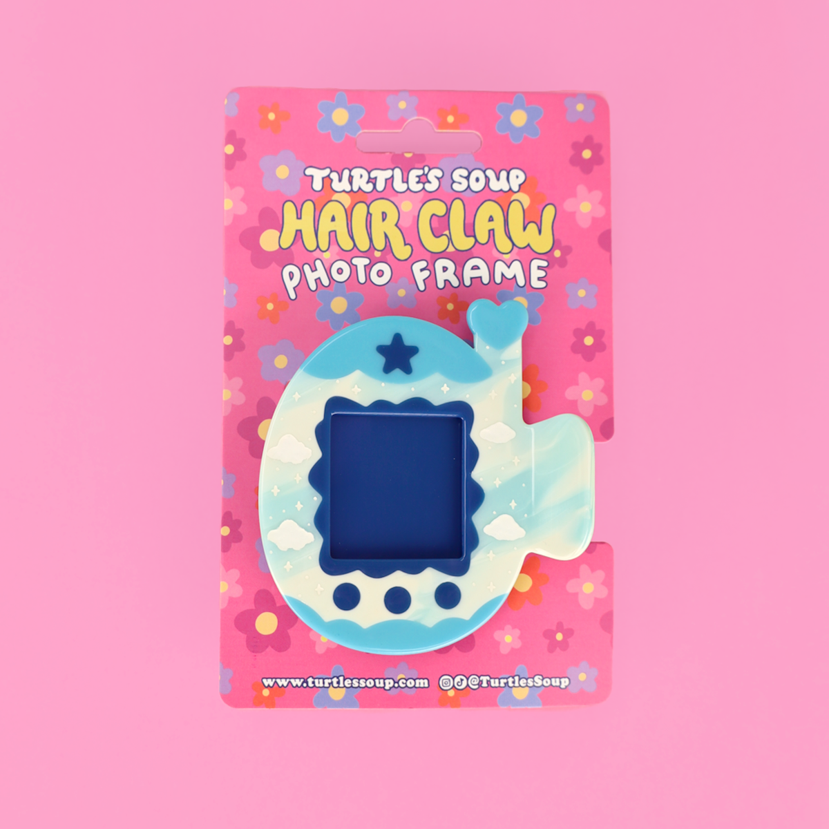 Virtual Pet Photo Frame Hair Claw