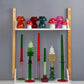 Small Red Toadstool Mushroom Holiday Candle