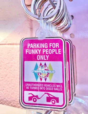 Funktified Parking Keychain
