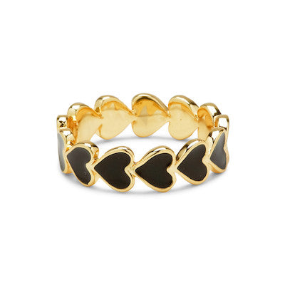 Love Hearts Enamel Ring by Pura Vida