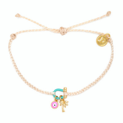 Pura Vida Gold Charm Bracelet