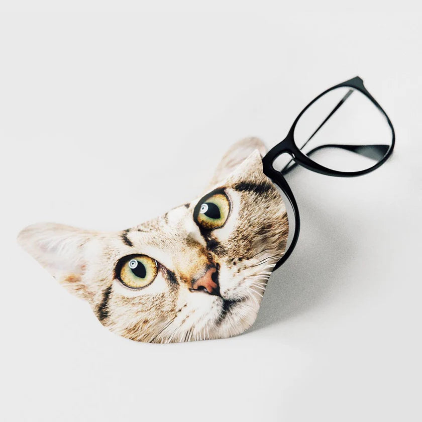 Cat Microfiber Lens Cloth