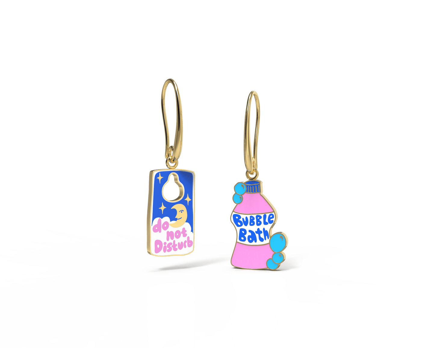 Mismatched Drop Earrings from Yellow Owl