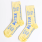 Yellow Owl Funky & Eclectic Crew Socks