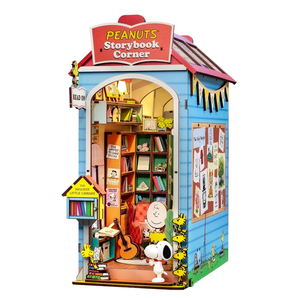 DIY Book Nook: Peanuts Storybook Corner