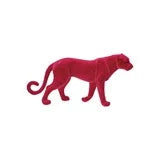 Pink Flocked Cheetah